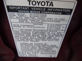 2008 TOYOTA FJ CRUISER BRICK RED 4.0 AT 4WD Z20943